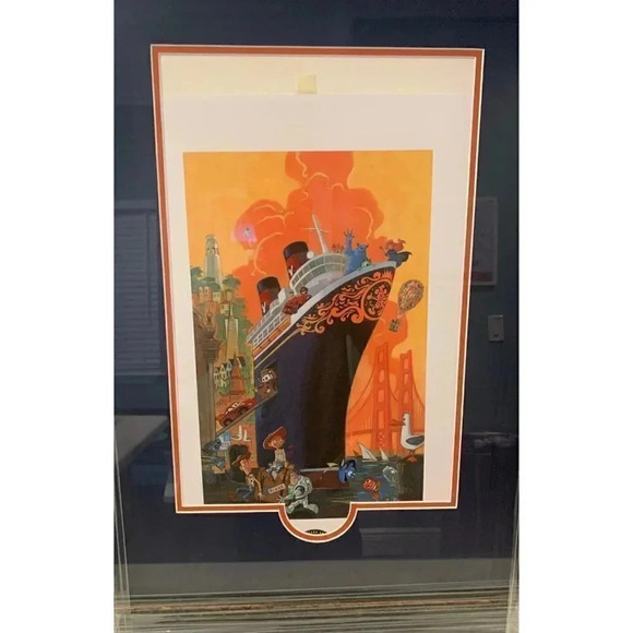 Framed disney art - Picture 2 of 7